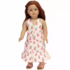 TeamsonUS Sophia's Pineapple Print Maxi Dress For 18" Dolls, Ivory Kids 1 TeamsonUS Sophia's Pineapple Print Maxi Dress For 18" Dolls, Ivory Kids