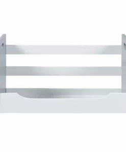 TeamsonUS Teamson Home Cubo Stacking Storage Unit, White/Gray 7 TeamsonUS Teamson Home Cubo Stacking Storage Unit, White/Gray