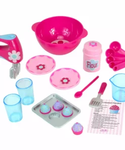 TeamsonUS Kids Sophia's Pretend Baking Accessories 26 Piece Set For 18" Dolls