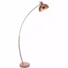 TeamsonUS Teamson Home Arco Floor Lamp With Bell Shade, Rose Gold 1 TeamsonUS Teamson Home Arco Floor Lamp With Bell Shade, Rose Gold
