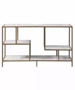 TeamsonUS Teamson Home Marmo Modern Open Air Stand For TVs Up To 60