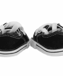 TeamsonUS Kids Sophia's Canvas Sneakers For 15" Dolls, Black 7 TeamsonUS Kids Sophia's Canvas Sneakers For 15