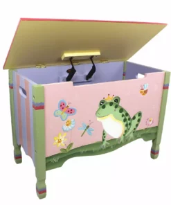 TeamsonUS Fantasy Fields Kids Magic Garden Kids Wooden Toy Storage Chest, Multicolor 7 TeamsonUS Fantasy Fields Kids Magic Garden Kids Wooden Toy Storage Chest, Multicolor