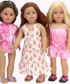 TeamsonUS Sophia's Pineapple Print Maxi Dress For 18