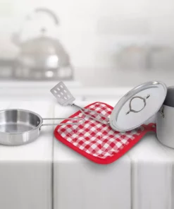 TeamsonUS Teamson Kids 11 Piece Little Chef Frankfurt Stainless Steel Cooking Accessory Set 11 TeamsonUS Teamson Kids 11 Piece Little Chef Frankfurt Stainless Steel Cooking Accessory Set