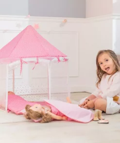 TeamsonUS Olivia's Little World Toy Tent With 2 Sleeping Bags For 18
