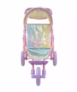 TeamsonUS Kids Olivias Little World Magical Dreamland Jogging Doll Stroller, Iridescent