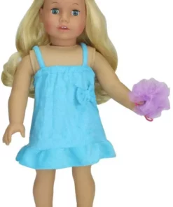 TeamsonUS Sophia's Pink Bathtub And Shower Accessories Set For 18" Dolls 8 TeamsonUS Sophia's Pink Bathtub And Shower Accessories Set For 18