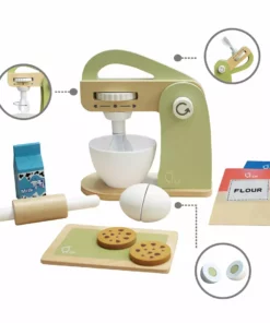 TeamsonUS Teamson Kids Little Chef Frankfurt Wooden Mixer Play Kitchen Accessories, Green 12 TeamsonUS Teamson Kids Little Chef Frankfurt Wooden Mixer Play Kitchen Accessories, Green