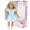 TeamsonUS Sophia's Posable 18'' Soft Bodied Vinyl Doll "Sophia" With Blonde Hair And Blue Eyes, Light Skin Tone New