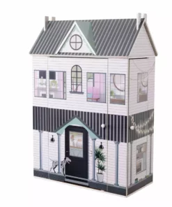 TeamsonUS New Olivia's Little World Wooden Dreamland Farmhouse Dollhouse Set