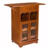 TeamsonUS Teamson Home Peoria Wine Cabinet, Brown
