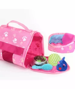 TeamsonUS Kids Sophia's White Plush Kitty Cat And Accessories Set For 18" Dolls 10 TeamsonUS Kids Sophia's White Plush Kitty Cat And Accessories Set For 18