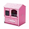 TeamsonUS Olivia's Little World Dreamland City Café Dollhouse, Pink