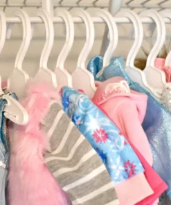 TeamsonUS Sophia's 7 1/2" Plastic Hangers 10 Pack Set For 18" Dolls, White Kids 8 TeamsonUS Sophia's 7 1/2