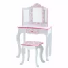TeamsonUS Fantasy Fields - Fashion Giraffe Prints Gisele Play Vanity Set - Pink / White