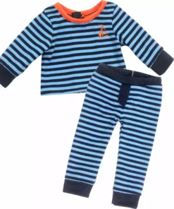 TeamsonUS Sophia's Pajama Shirt And Pants 2 Piece Set For 18
