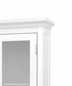 TeamsonUS Teamson Home Madison Removable Wooden Wall Cabinet With 2 Doors, White 14 TeamsonUS Teamson Home Madison Removable Wooden Wall Cabinet With 2 Doors, White