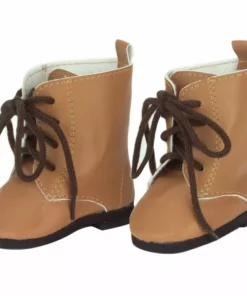 TeamsonUS Sophia's - 18" Doll - Lace Up Boot - Brown Kids