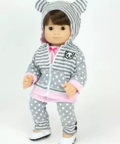 TeamsonUS Sophia's Doll Sweatshirt, Tunic, And Leggings Set For 15