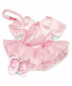 TeamsonUS Kids Sophia's 3 Piece Ballet Outfit Set For 15'' Dolls, Light Pink