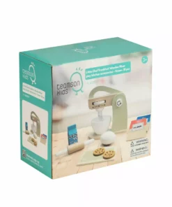 TeamsonUS Teamson Kids Little Chef Frankfurt Wooden Mixer Play Kitchen Accessories, Green 13 TeamsonUS Teamson Kids Little Chef Frankfurt Wooden Mixer Play Kitchen Accessories, Green