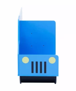 TeamsonUS Fantasy Fields Truck Wooden Display Bookcase, White/Blue