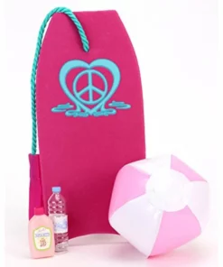 TeamsonUS Kids Sophia's Bikini And Beach Accessories Set For 18