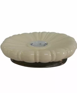 TeamsonUS Jemma Ivory Soap Dish Home