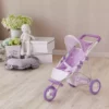 TeamsonUS Olivia's Little World - Baby Doll Jogging Stroller - Purple / Stars Kids