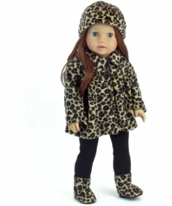 TeamsonUS Sophia's Doll Coat, Hat, Leggings, And Boots Set For 18" Dolls 9 TeamsonUS Sophia's Doll Coat, Hat, Leggings, And Boots Set For 18