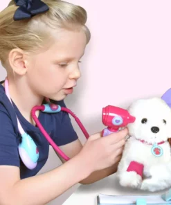 TeamsonUS Kids Sophia's Puppy Dog And Pet Vet Set For 18" Dolls, Pink 12 TeamsonUS Kids Sophia's Puppy Dog And Pet Vet Set For 18