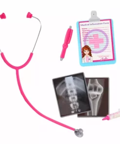 TeamsonUS New Sophia's 11 Piece Smithsonian Veterinarian Set For 18" Dolls, Multicolor 8 TeamsonUS New Sophia's 11 Piece Smithsonian Veterinarian Set For 18