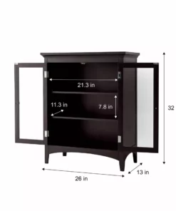 TeamsonUS Madison Double Floor Cabinet Home