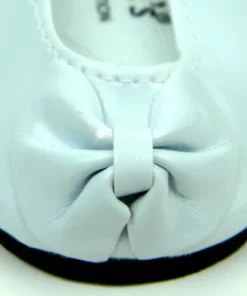 TeamsonUS Sophia's - 18" Doll - Patent Bow Shoe - White Kids