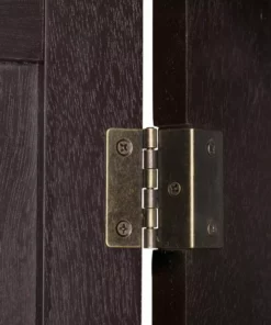 TeamsonUS Teamson Home Catalina Removable Wooden Wall Cabinet With 2 Doors, Espresso