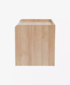 TeamsonUS Teamson Pets Daisy Mixed Wood Cat Litter Box Enclosure Storage Bench, Tan New