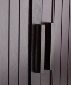 TeamsonUS Teamson Home Catalina Removable Wooden Wall Cabinet With 2 Doors, Espresso