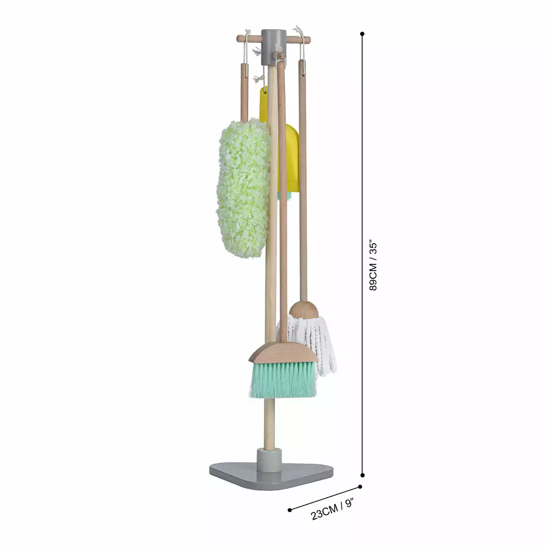 TeamsonUS Teamson Kids 6 Piece Little Helper Cleaning Set 6 TeamsonUS Teamson Kids 6 Piece Little Helper Cleaning Set
