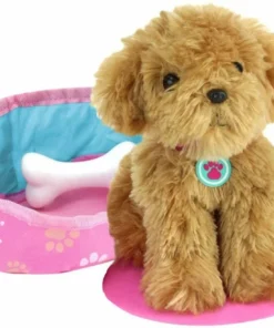 TeamsonUS Kids Sophia's Plush Puppy And Accessories Set For 18" Dolls