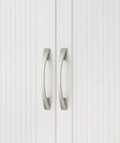 TeamsonUS Teamson Home Newport Contemporary Wooden Removable Cabinet, White