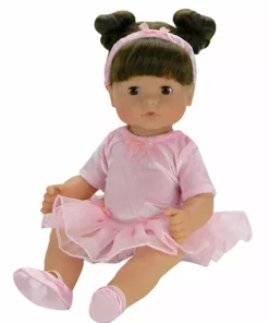 TeamsonUS Kids Sophia's 3 Piece Ballet Outfit Set For 15'' Dolls, Light Pink