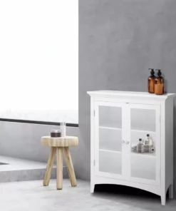 TeamsonUS Teamson Home Floor Storage Cabinet, 2 Adjustable Shelves