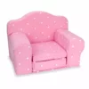 TeamsonUS Sophia's Polka Dot Pull-Out Chair Bed For 18'' Dolls, Pink Kids
