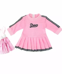 TeamsonUS Sophia's Cheerleader Outfit Set For 15'' Dolls, Pink