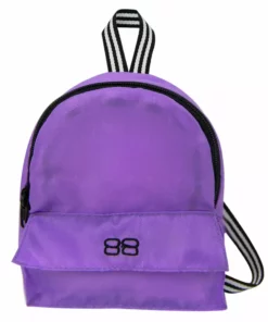 TeamsonUS Kids Sophia's Nylon Backpack For 18" Dolls, Purple