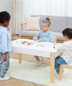 TeamsonUS Teamson Kids Little Chef Frankfurt 27 Piece Wooden Play Cooking Set With Recipe Tablet And Ingredients