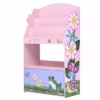 TeamsonUS Fantasy Fields Magic Garden Kids 3-Tier Wooden Bookshelf With Storage, Multicolor