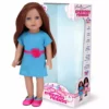 TeamsonUS Kids Sophia's Posable 18" All Vinyl Auburn Hair Doll "Hailey" With Blue Eyes