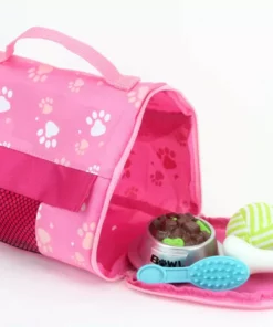 TeamsonUS Kids Sophia's Plush Puppy With Carrier And Accessories For 18